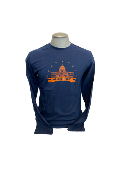 Shirt Tom Clancys Division Washington Long Sleeve Navy