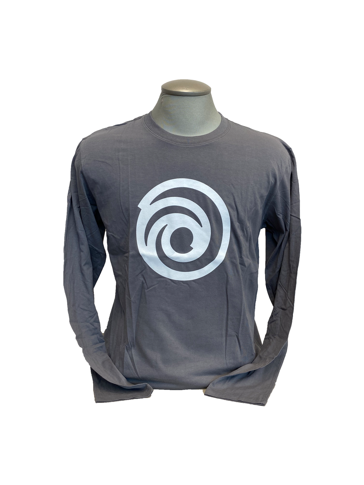Shirt Ubisoft Swirl Long Sleeve Grey Official Ubisoft