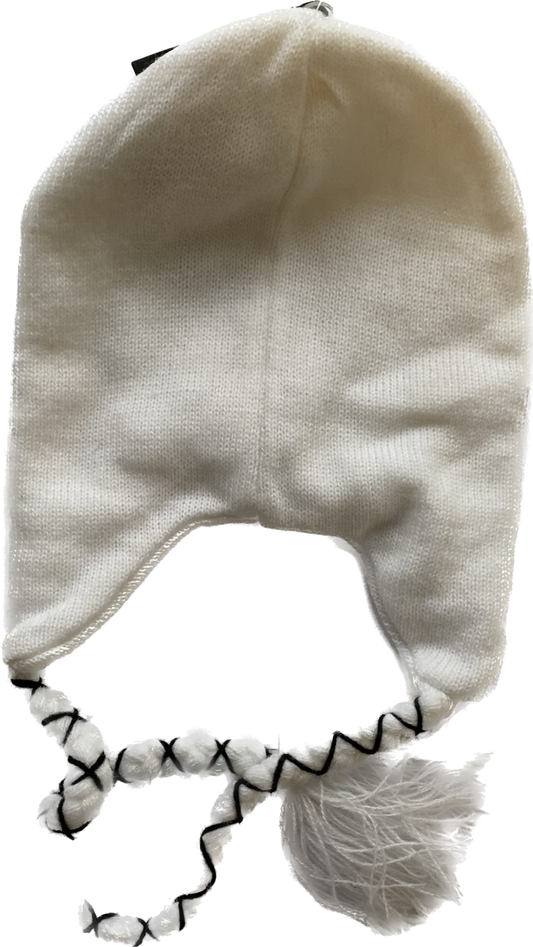 HAT TUQUE NIGHTMARE BEFORE CHRISTMAS LAPLANDER WHITE ONE SIZE