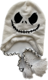 HAT TUQUE NIGHTMARE BEFORE CHRISTMAS LAPLANDER WHITE ONE SIZE
