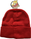 Pokemon Hat One Size Fits All Red Tuque Pokeball