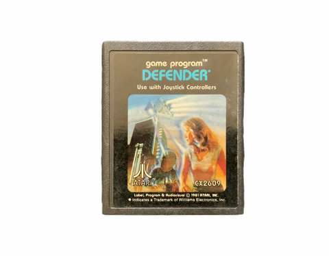 Atari Defender Video Game Cartridge Vintage Retro T831