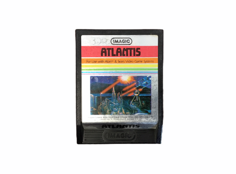 Atari Atlantis Video Game Vintage Retro Cartridge T831