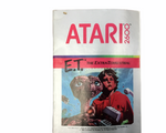 Atari ET Video Game Cartridge Manual Vintage Retro T831