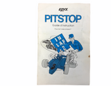 ColecoVision PitStop Video Game Cartridge Manual Vintage Retro T831