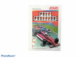 Atari 2600 Pole Position Video Game Cartridge Manual Vintage Retro T831