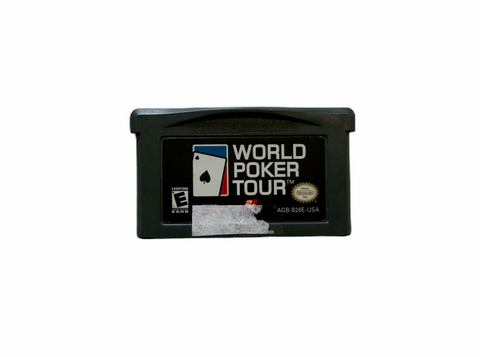 Nintendo Gameboy Advance World Poker Tour Video Game T833-1
