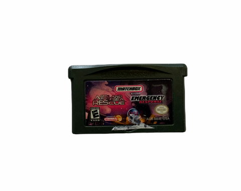 Nintendo Gameboy Advance Matchbox Missions Video Game T833-1