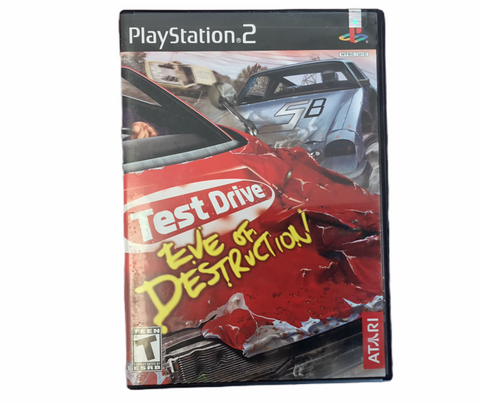 PS2 Test Drive Eve Of Destruction Video Game T846