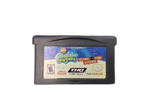 Gameboy Advance Spongebob Squarepants Revenge Of The Flying Dutchman T833