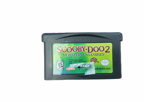 Gameboy Advance Scooby Doo 2 Monsters Unleashed Video Game T833