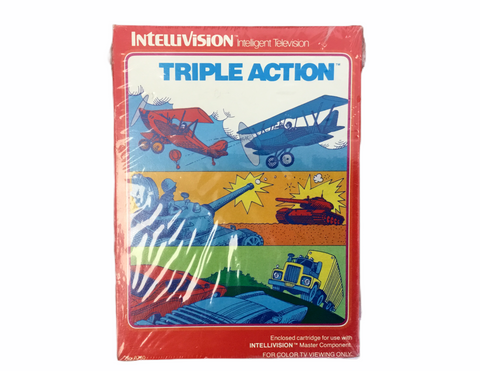 Intellivision Triple Action Vintage Retro Video Game T894