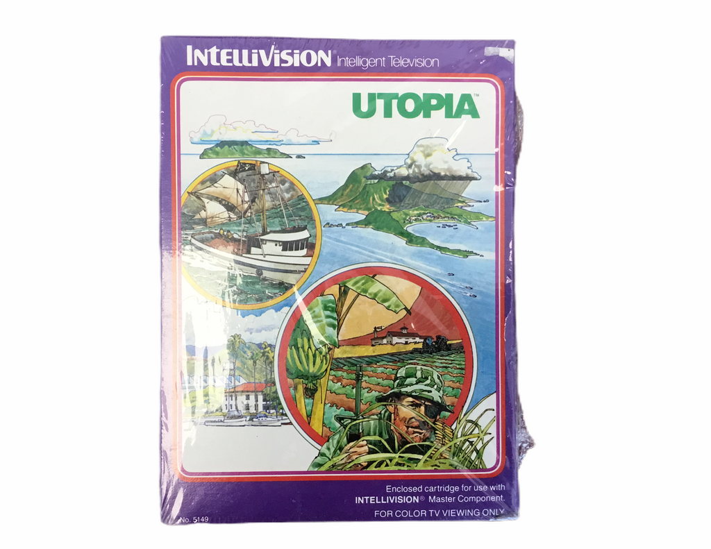 Intellivision Utopia Vintage Retro Video Game T894 Just4Games