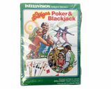 Intellivision Las Vegas Poker And Blackjack Vintage Retro Video Game T2891