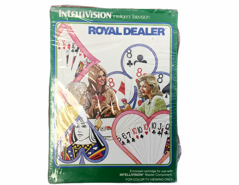 Intellivision Royal Dealer Vintage Retro Video Game T894