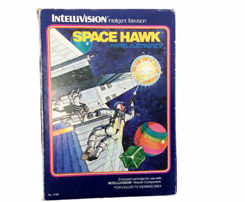 Intellivision Space Hawk Vintage Retro Video Game T894