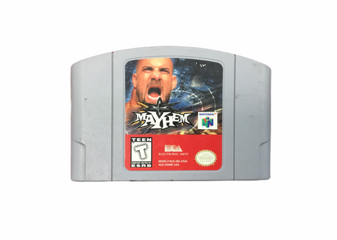 Nintendo Wcw Mayhem Video Game N64 T991