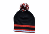 Carnage Hat Black Pom One Size Fits All Tuque