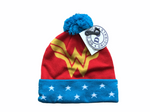 Wonder Woman Hat Red One Size Fits All Tuque