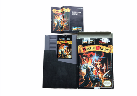 Nintendo Battle Chess Video Game Nes Retro Vintage T991