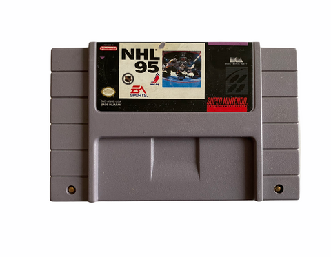 Snes Nhl 95 Video Game Super Nintendo T1118