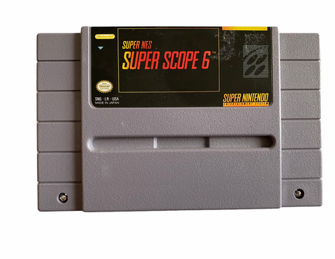 Snes Super Scope 6 Video Game Super Nintendo T1118