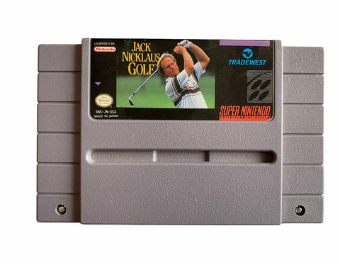 Snes Jack Nicklaus Golf Video Game T1118
