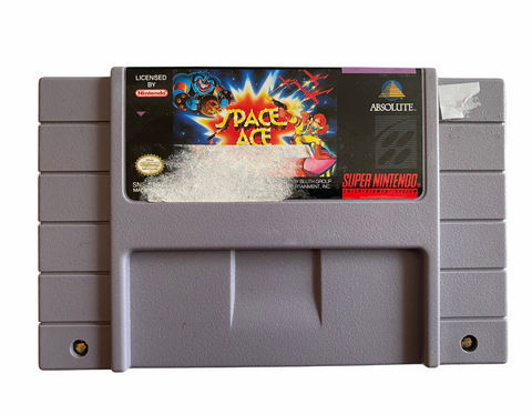 Snes Space Ace Video Game T1118