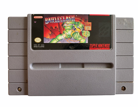 Snes Battle Clash Video Game Super Nintendo T1118