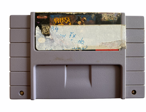 Snes Dirt Trax Fx Video Game Super Nintendo T1118