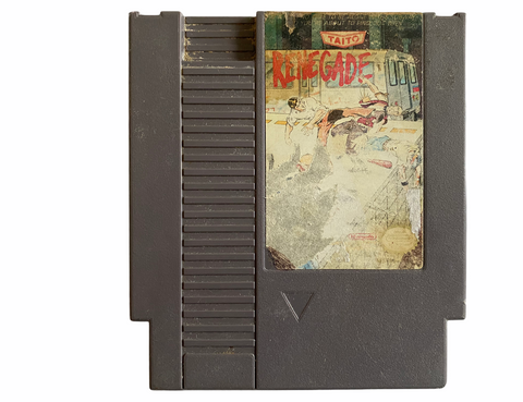 Nintendo Nes Renegade Video Game T1119