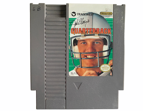 Nintendo Nes John Elways Quarterback Video Game T1119