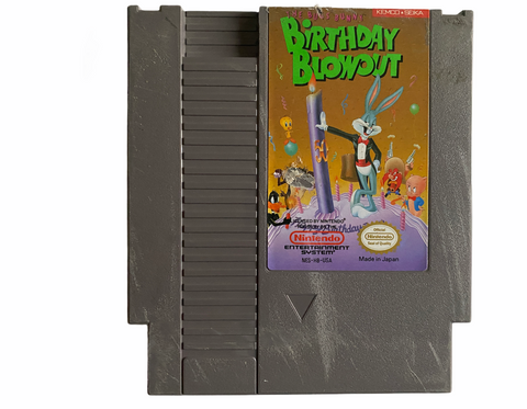 Nintendo Nes The Bugs Bunny Birthday Blowout Video Game T1119