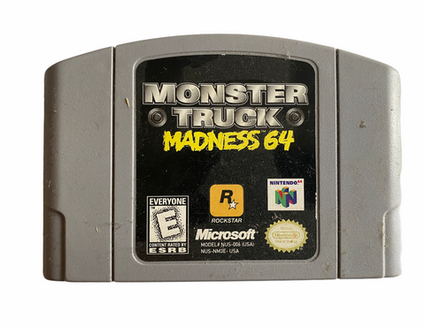 N64 Monster Truck Madness Video Game Cartridge Only T1119