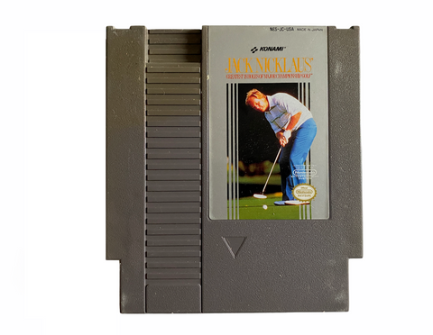 Nintendo Nes Jack Nicklaus Greatest 18 Holes In Major Championship Golf T1119