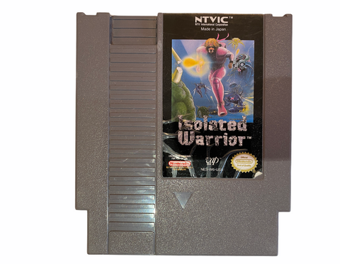 Nintendo Nes Isolated Warrior Video Game T1120