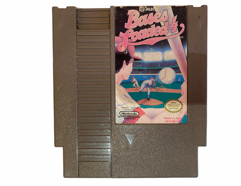 Nintendo Nes Bases Loaded 4 Video Game T1120