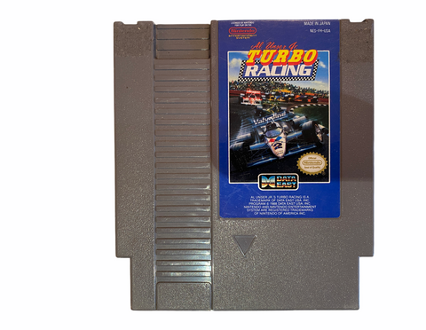Nintendo Nes Al Unser Jr Turbo Racing Video Game T1120