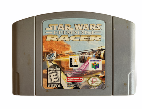 Nintendo N64 Star Wars Episode 1 Racer Video Game T1121