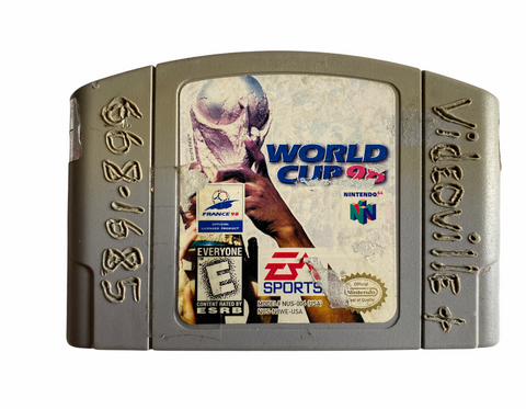 Nintendo N64 World Cup 98 Video Game T1121