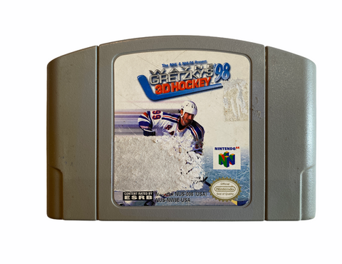 Nintendo N64 Wayne Gretzky 3D Hockey 98 Video Game T1121
