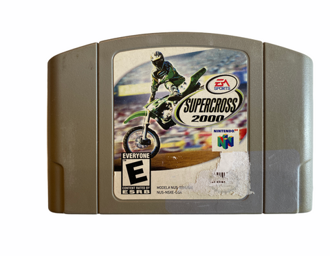 Nintendo N64 Supercross 2000 Video Game T1121