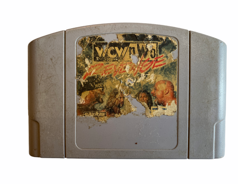 Nintendo N64 Wcw Vs Nwo Revenge Video Game T1121