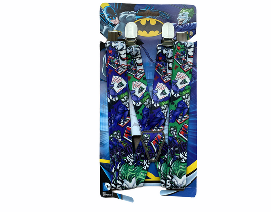 Dc Batman Joker Suspenders One Size Fits Most (Case 8149)