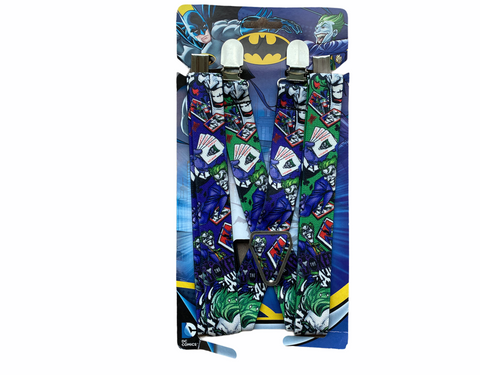 Dc Batman Joker Suspenders One Size Fits Most (Case 8149)