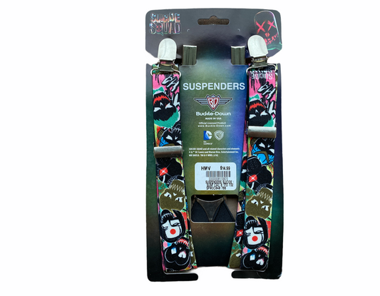 Suicide Squad Suspenders One Size Fits Most (Case 8149)