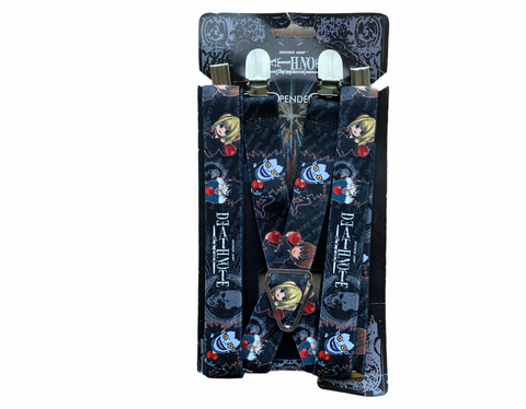 Death Note Suspenders One Size Fits Most (Case 8149)