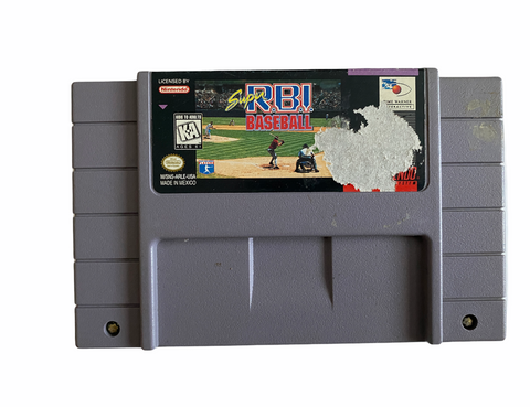 Nintendo Snes Super Rbi Baseball Video Game T1122