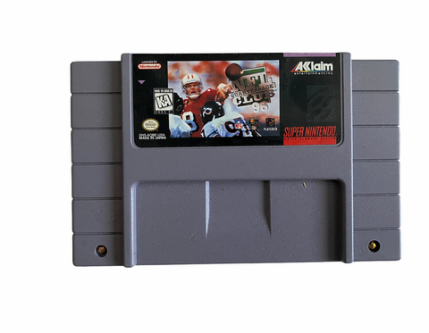 Nintendo Snes Nfl Quarterback 96 Video Game T1122