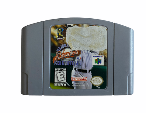 Nintendo N64 Major League Baseball Ken Griffey Jr Video Game T1123